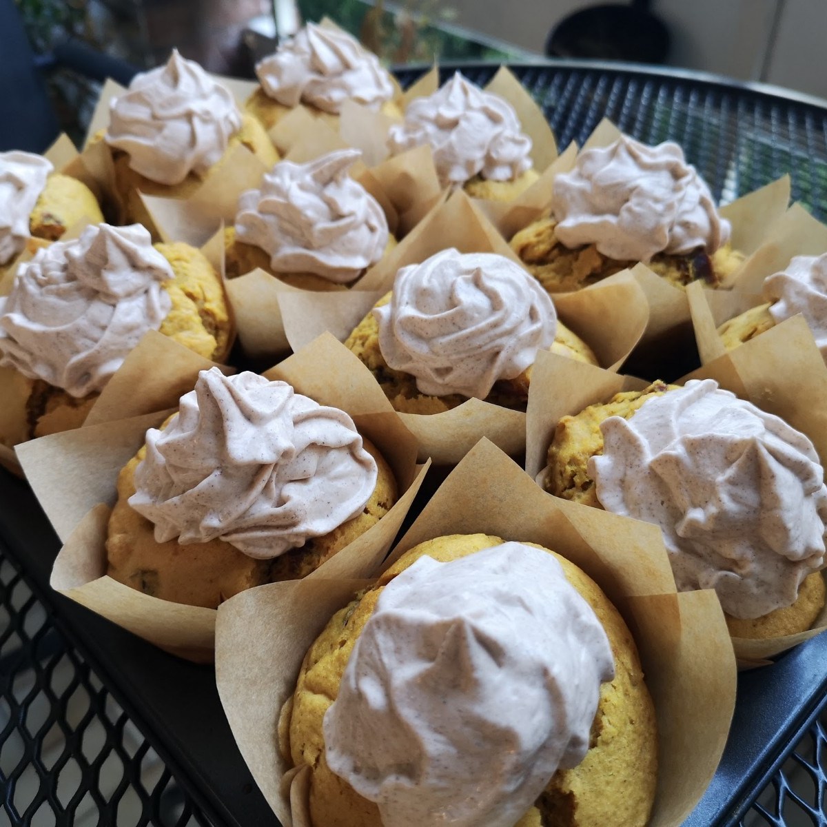 turmeric latte cupcakes