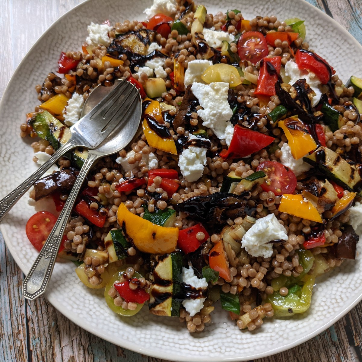 colourful couscous salad